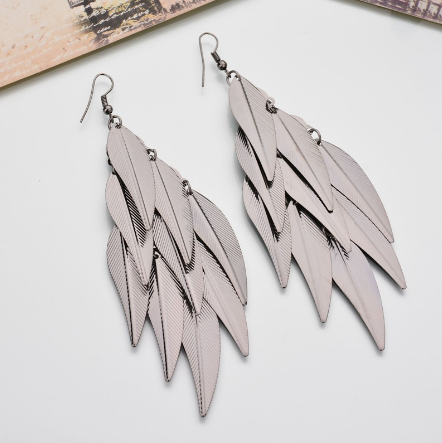 Gold Leaf Earrings