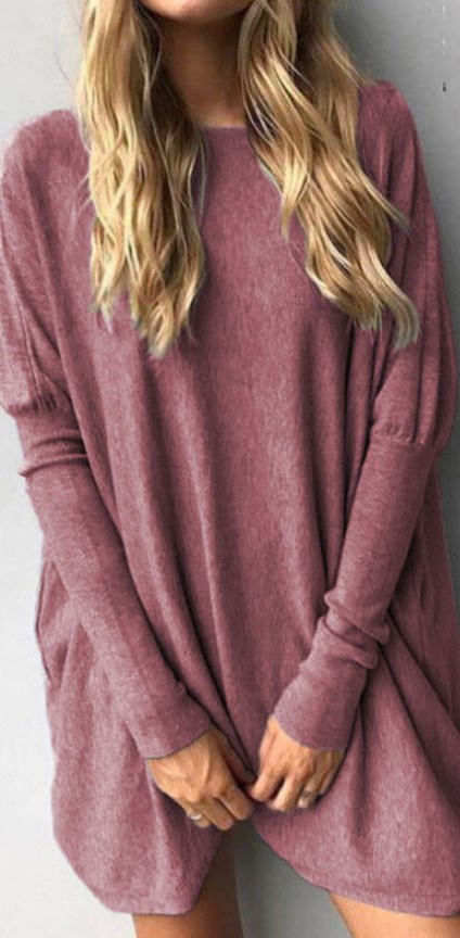 V-neck Pocket Dress Image 4