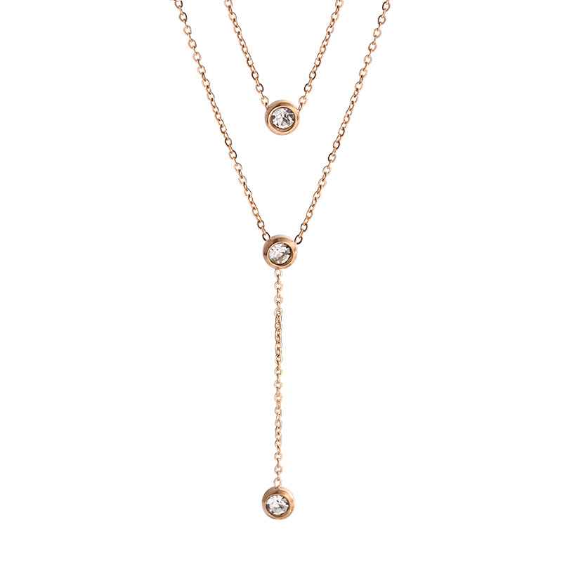 ZENGLIU Double Layer Necklace