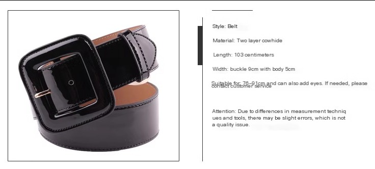 Cinto Verniz Cherry - Image 1