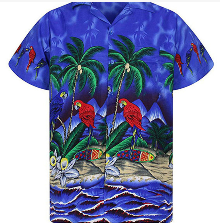 Men's Hawaiian Shirt Image 4