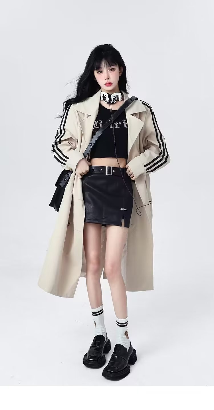 Women's Trench Coat Details