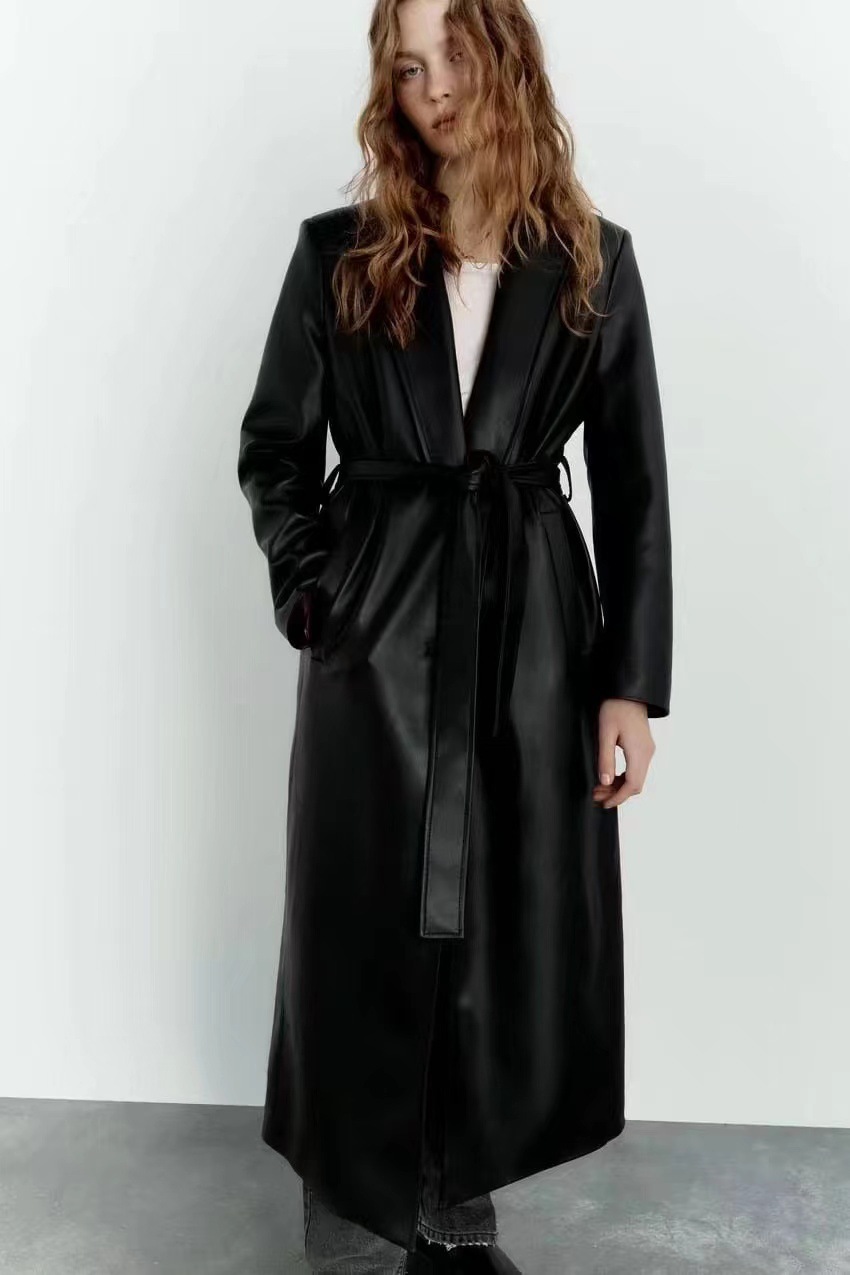 Black All-match Coat
