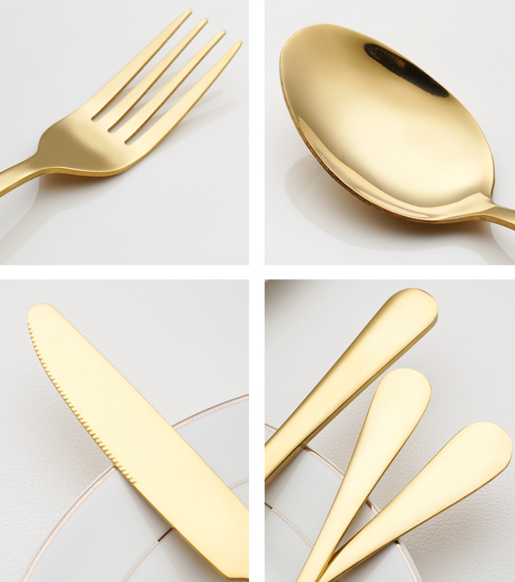 Steak Knife and Fork Set Detail