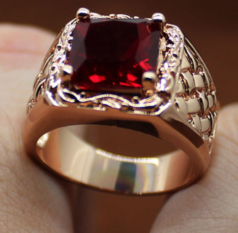 Red Ruby Ring Image 3