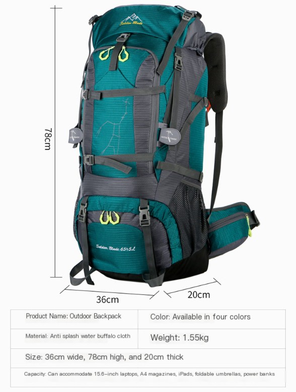 70L Backpack Image 1