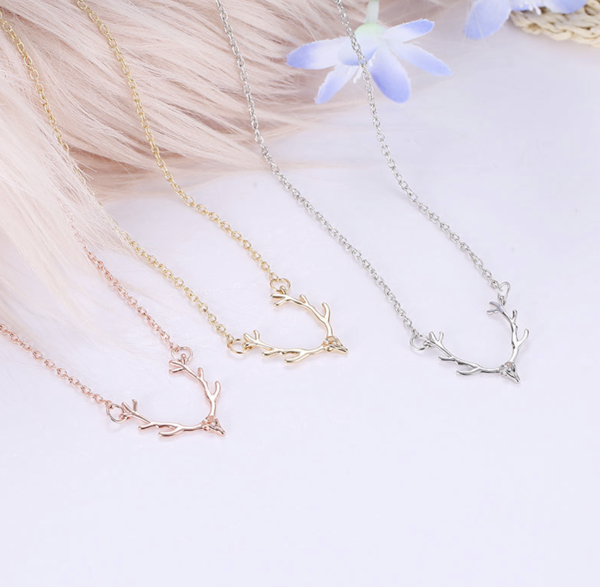 Stylish Reindeer Necklace