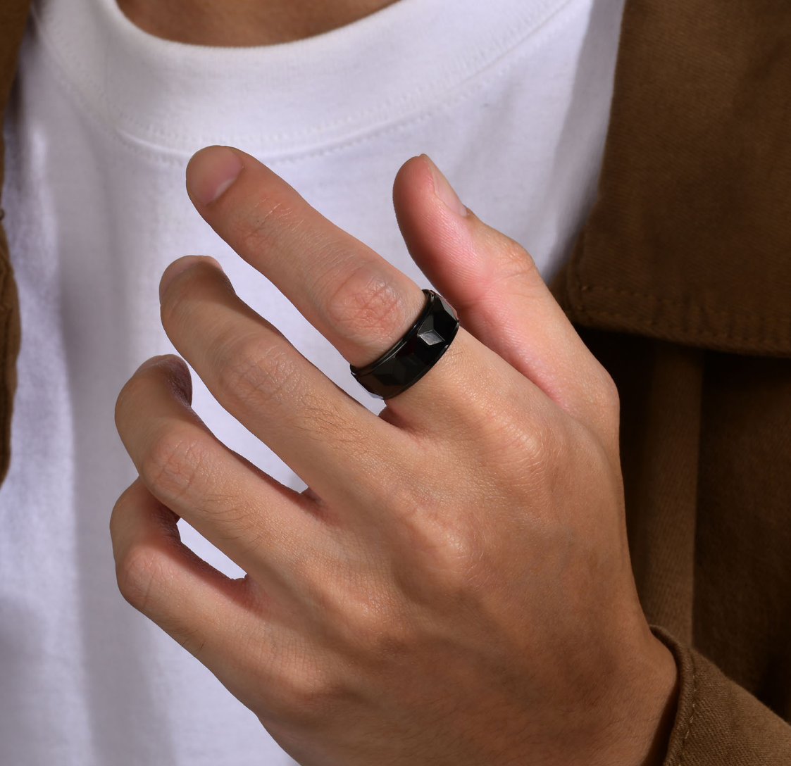 Tungsten Gold Ring 1