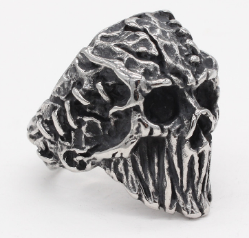 Ornaments Mummy Skull Ring Image 2