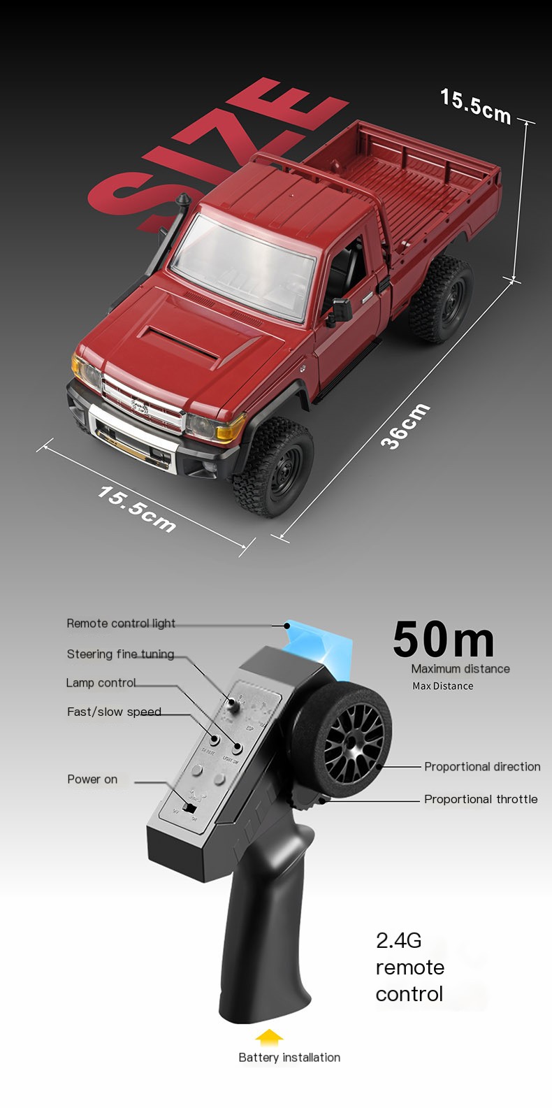 MN82 Off-Road Truck in Action