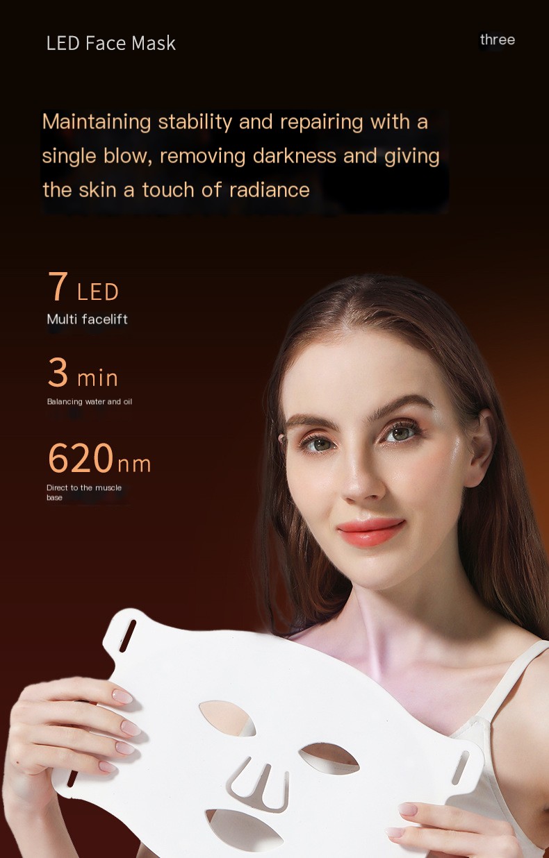 LED Silicone Beauty Mask