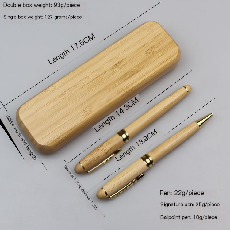 Bamboo Pencil Case