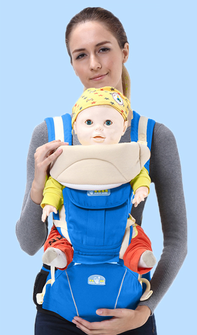 Versatile baby carrier with shoulder strap