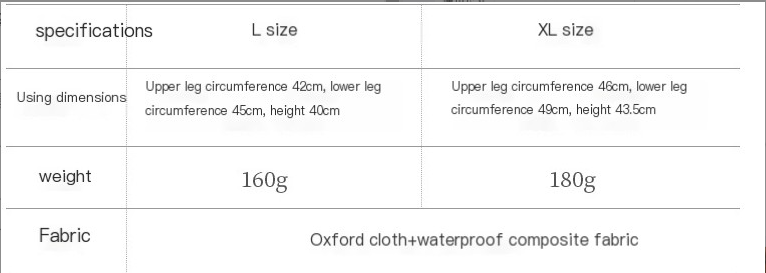 Dead Leaf Camouflage Snow Gaiters - Full Product View