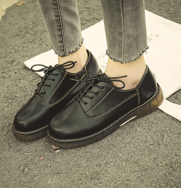 Fashion Quality Retro Leather Shoes