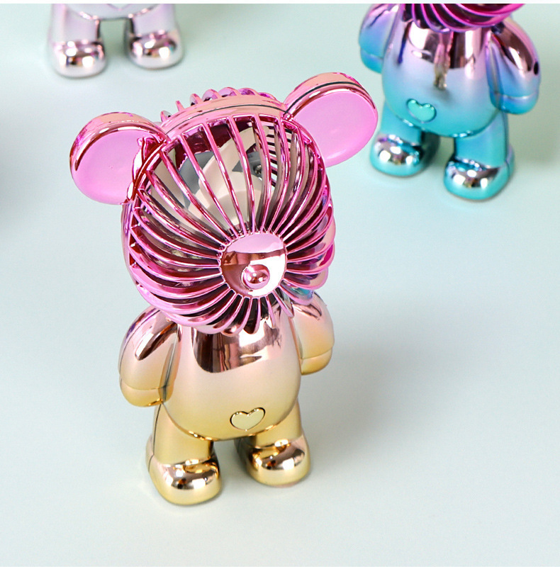 Cute Cartoon Bear Fan