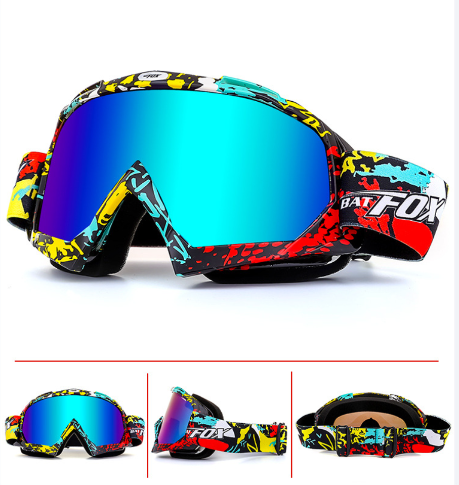 Ski Goggles Black and White