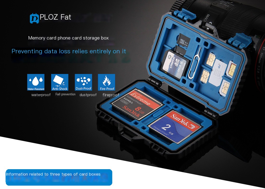 PULUZ Memory Card Storage Case