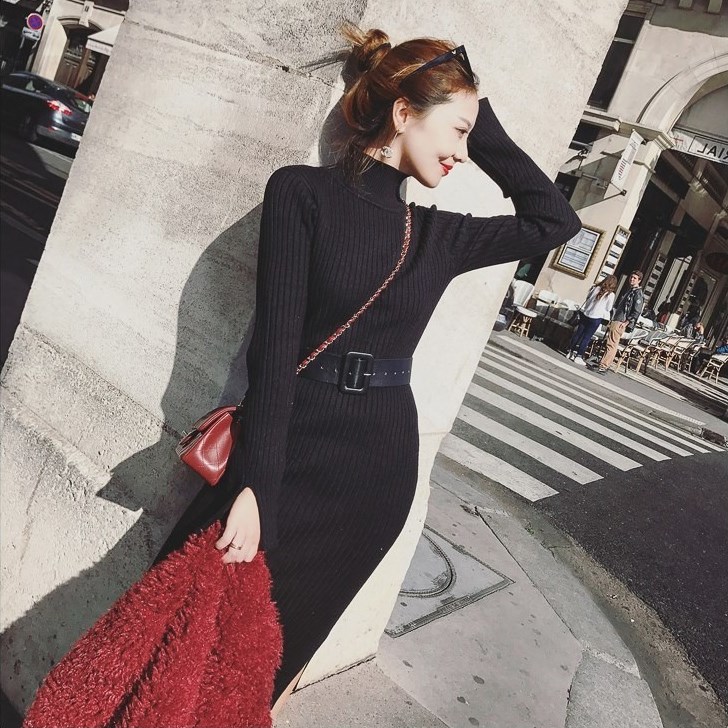 Elegant Knitted Dress