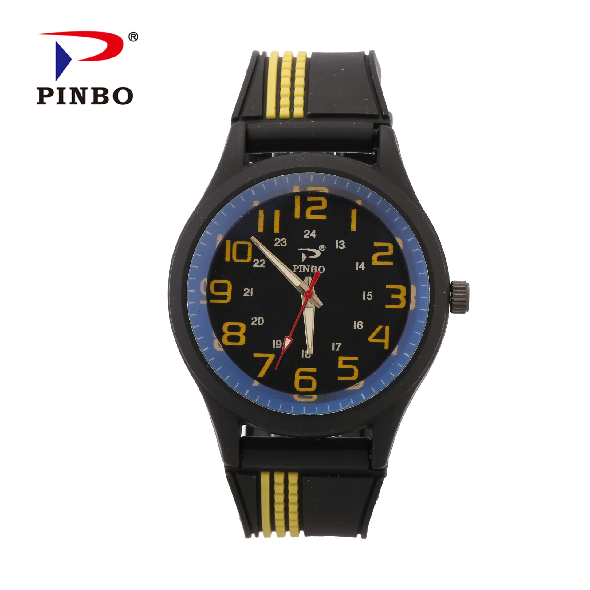 Quartz Watch - Orange Black