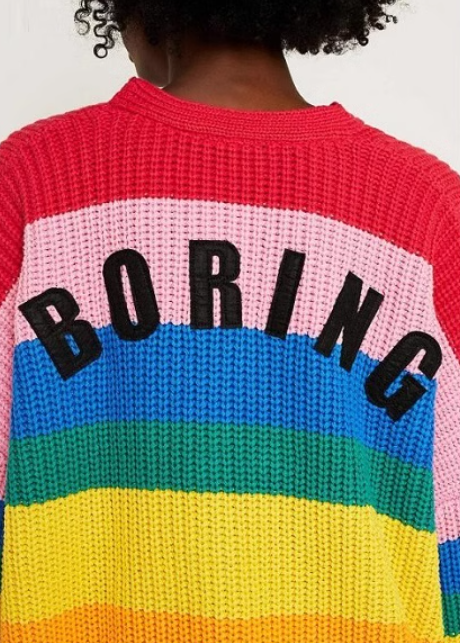 Rainbow Stripe Cardigan image 3