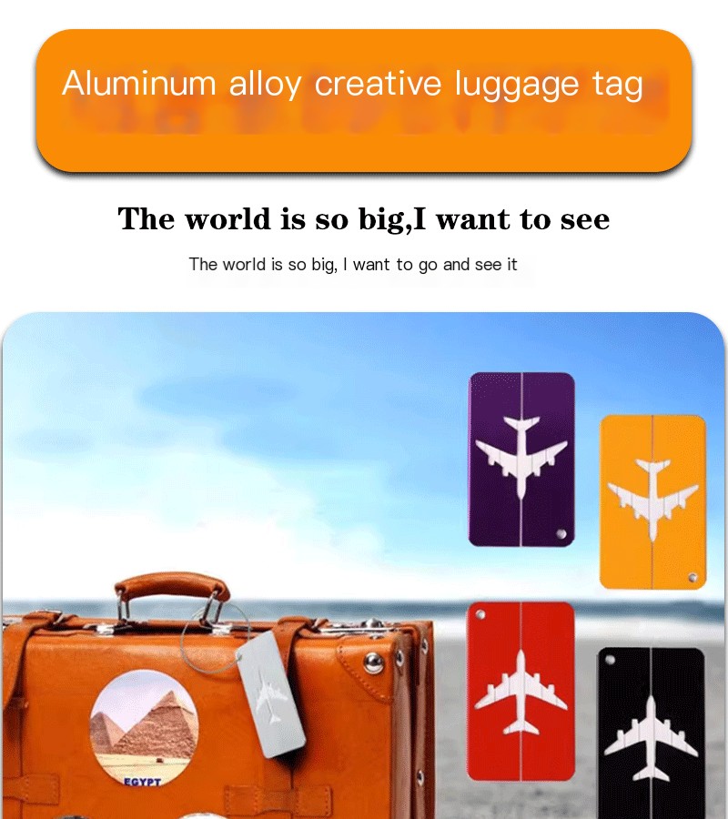 Luggage Tag Blue
