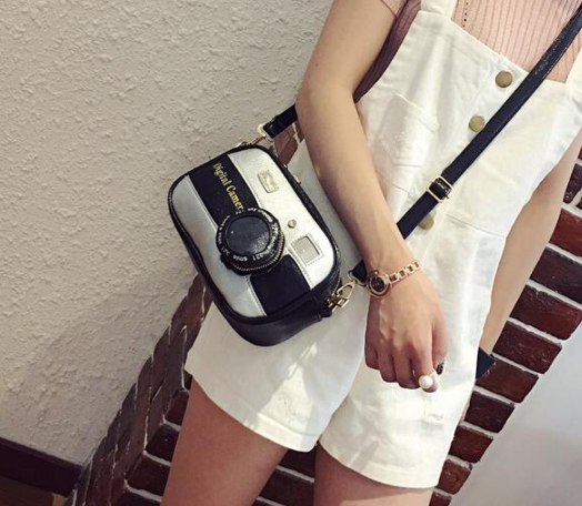 Camera Design Crossbody Bag
