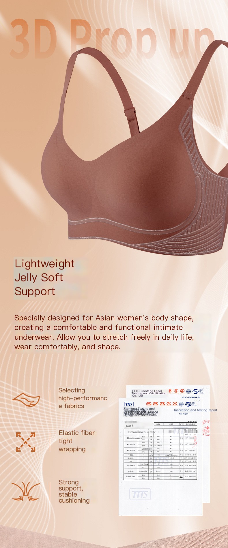 Wireless Jelly Bra Image 3
