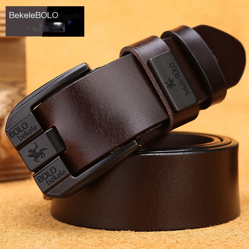 Genuine leather belt image 4
