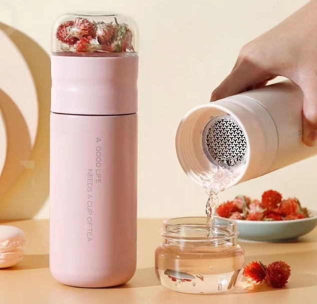Tea Separation Insulated Cup