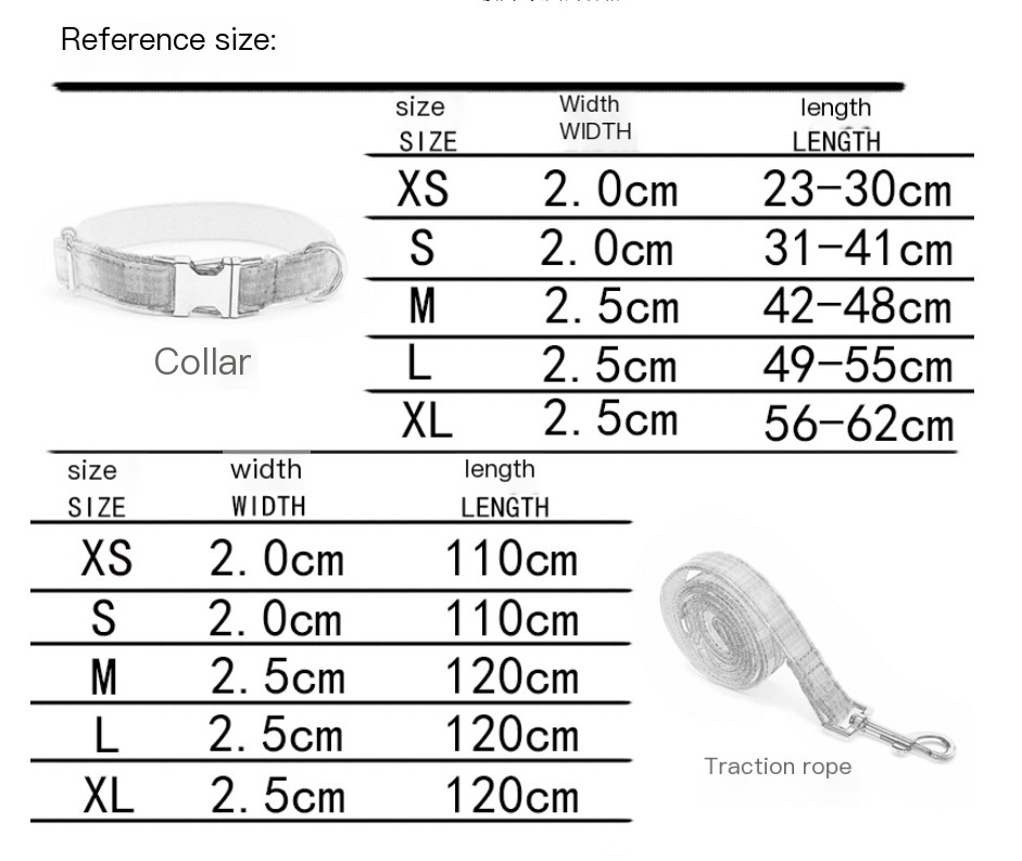 Velvet Rose Gold Pet Collar Leash