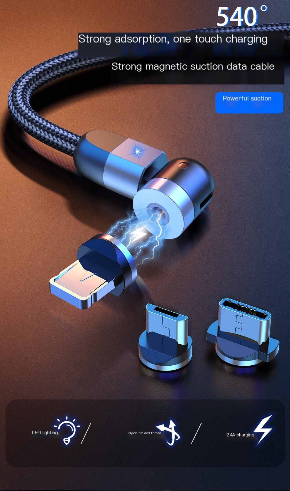 Magnetic Data Cable
