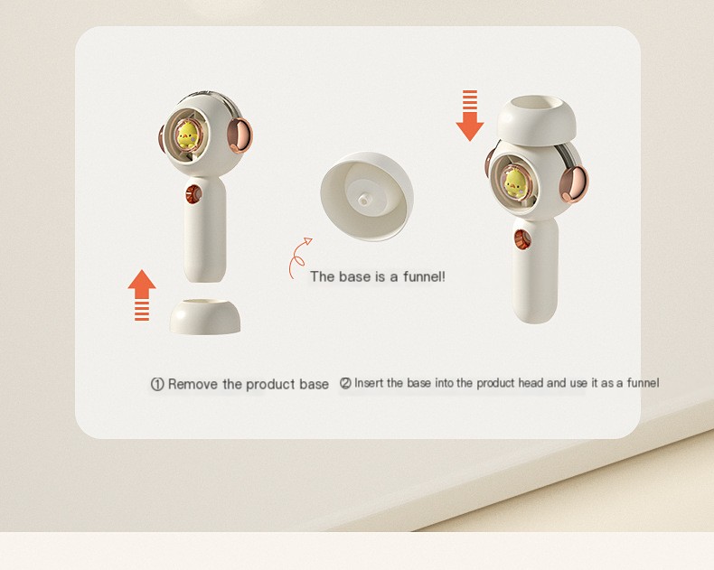 Mini Portable Handheld Spray Fan