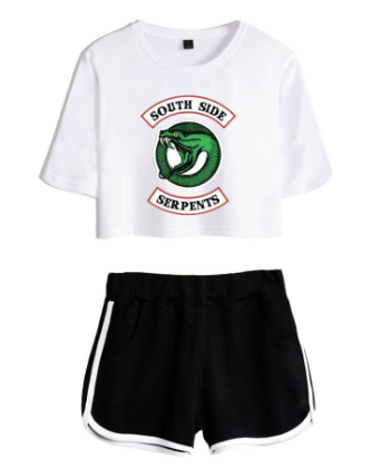 Riverdale Women's Crop Set 3