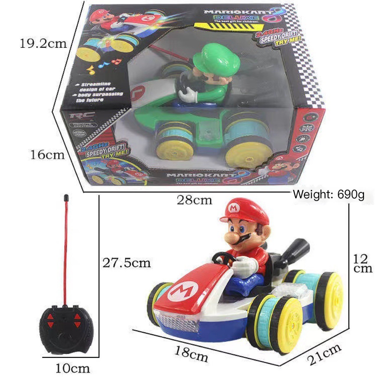 Super Mario Go-Kart Fun
