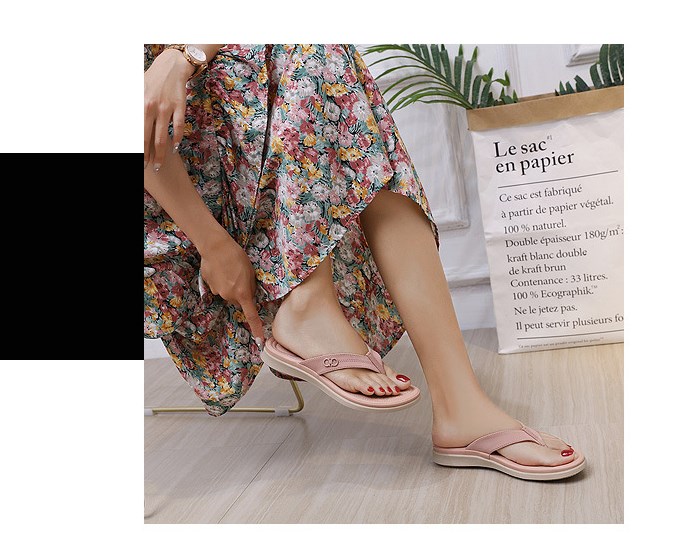 Blue Flip Flops