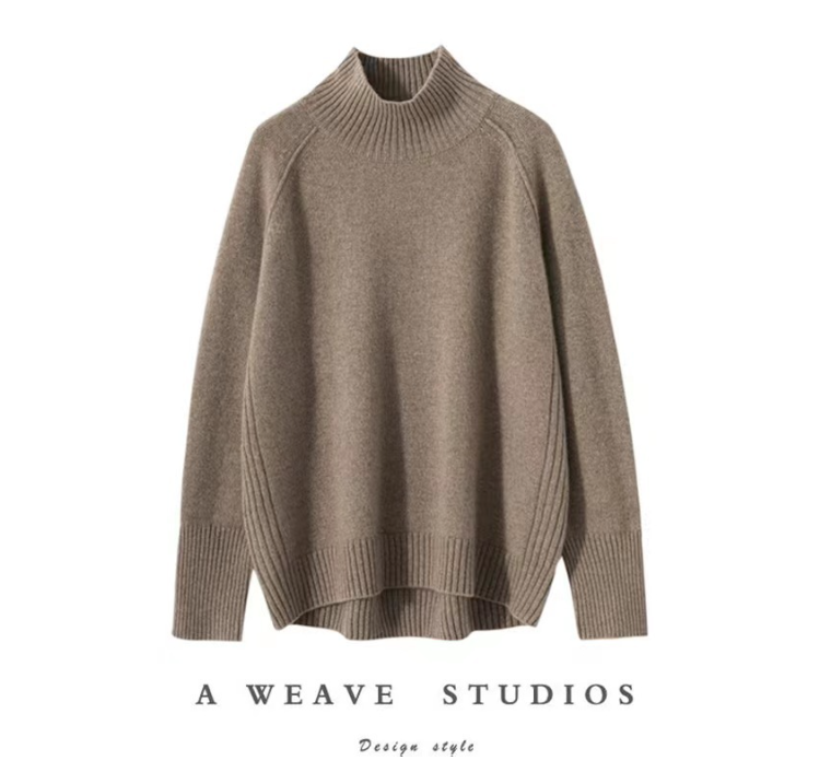 Sweater in Deep Camel