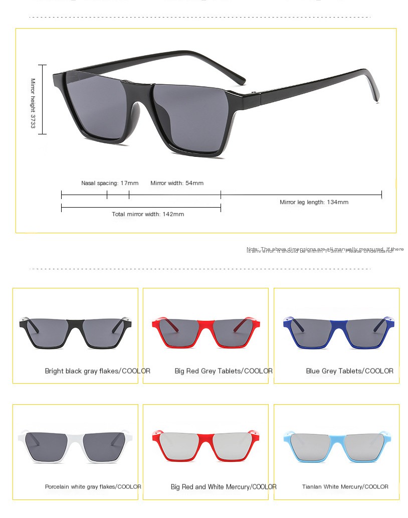 Half Frame Cat Eye Sunglasses