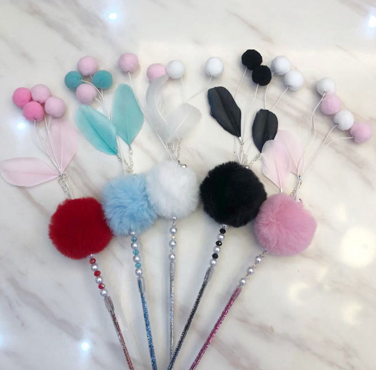 Feathered Cat Teaser Wand