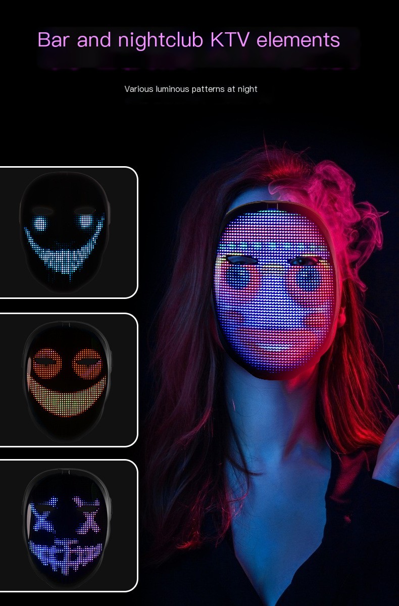 LED Glowing Mask