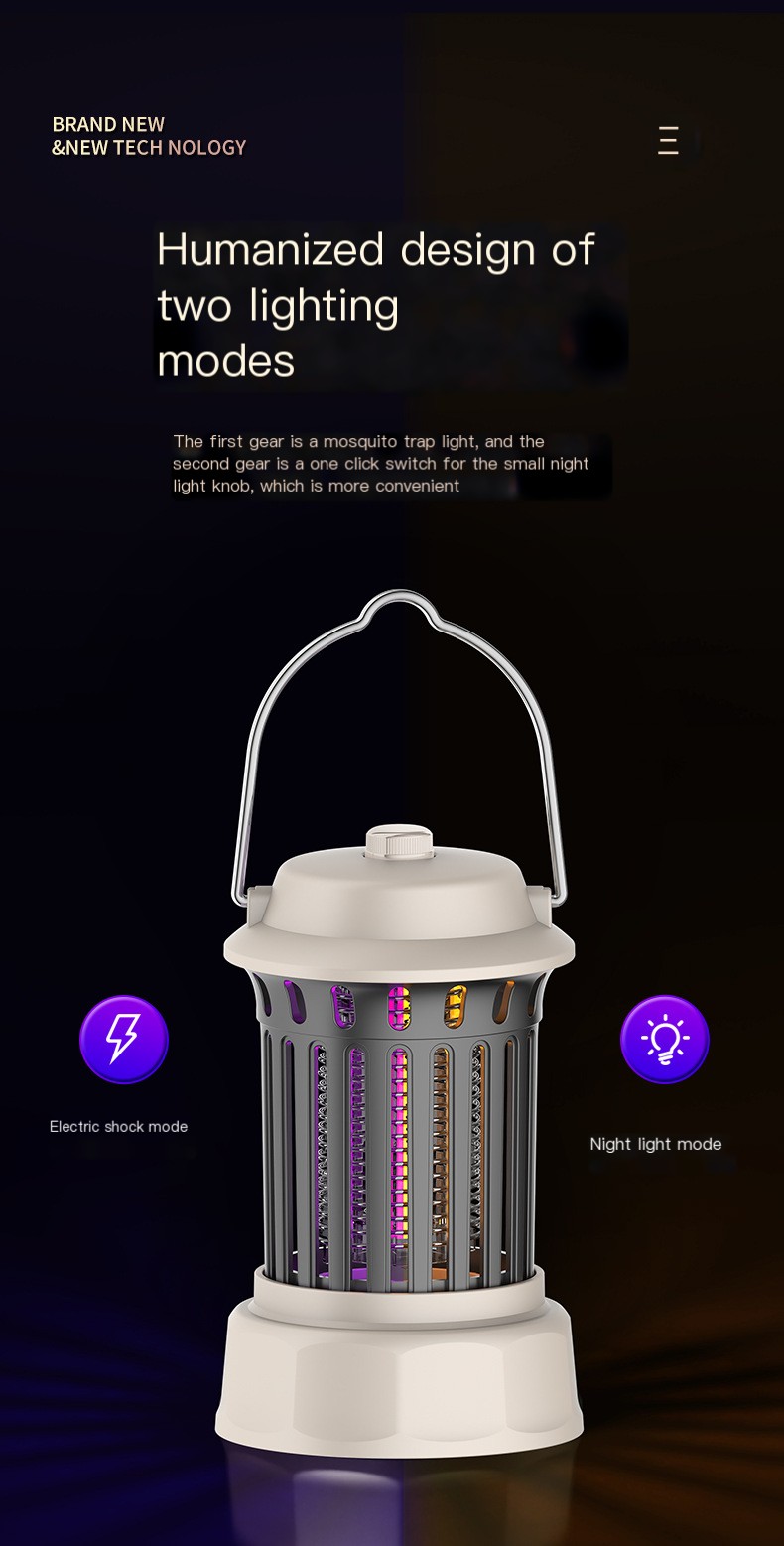 Electroplating Mosquito Lamp
