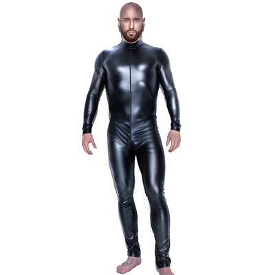 Patent Leather Bodysuit Image 3