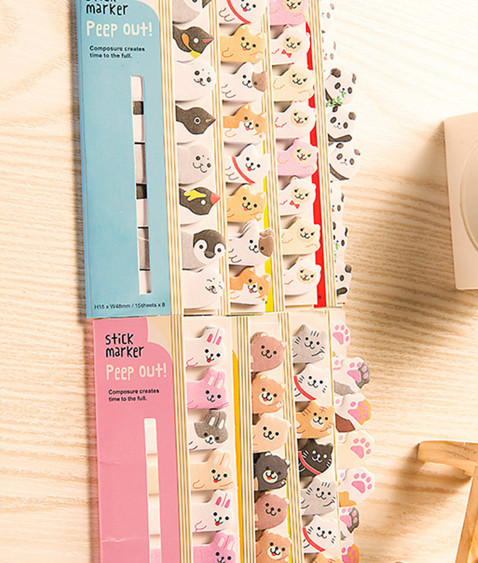 Bamboo Bear sticky notes