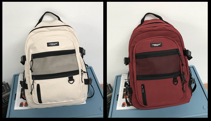 Backpack in white color