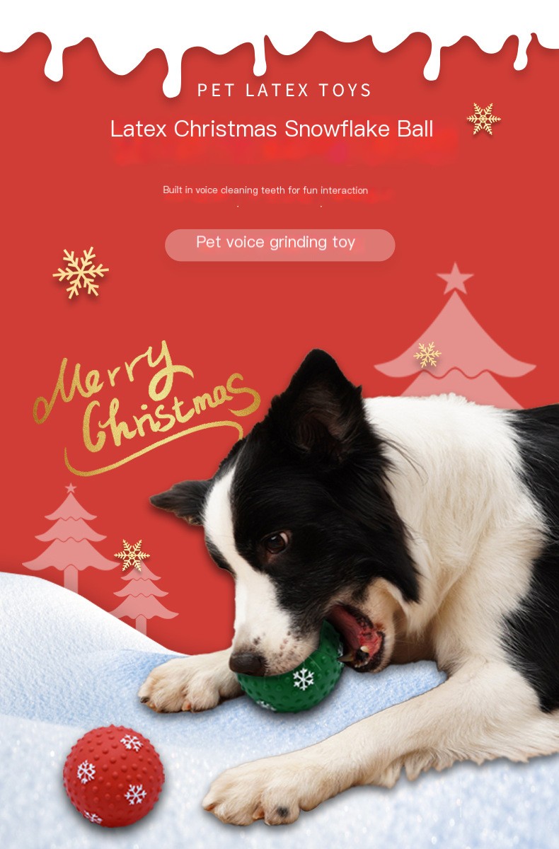 Christmas Snow Ball Green