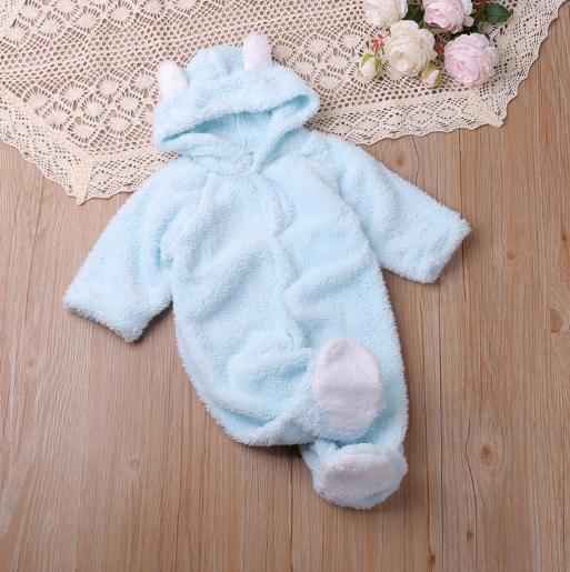 Teddy Bear Winter Onesie Hood