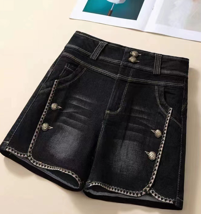 Denim Shorts Image 5