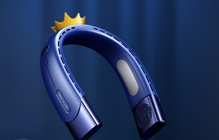 Portable Neck Fan - Close-up