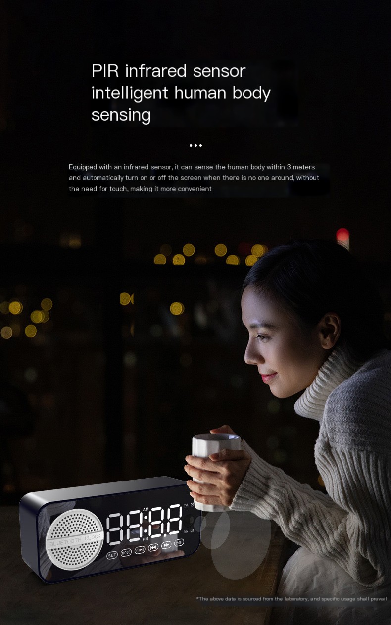 Bluetooth Clock Speaker Image 5