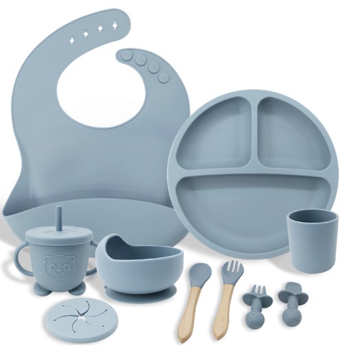 Baby Silicone Tableware Set Color 5